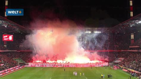 Fc K Ln Bayer Leverkusen Highlights Pyro Show Und Knaller Tor