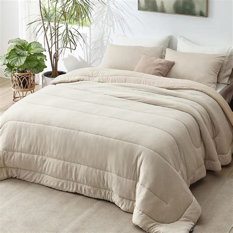 Amazon Bedsure Cal King Comforter Set Cooling And Warm Bed Set