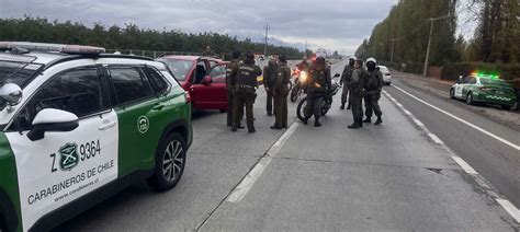 Carabineros Detiene A Individuo Que Realiz Tour Delictual Por Mostazal