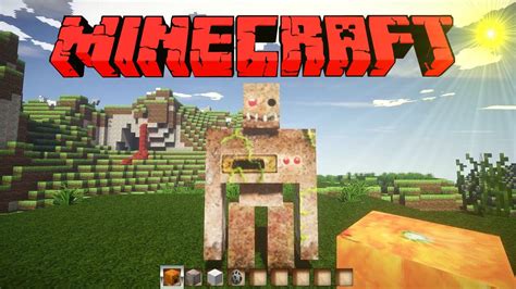 MINECRAFT GOLEM AUS EISEN UND SCHNEE BAUEN CRAFTEN Kubus LP YouTube