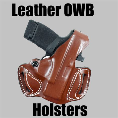 5 Best Leather OWB Holsters For Concealed Carry Gun Holsters