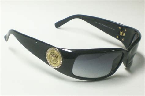 Limited Versace 4044b Black Gold 8708g Sunglasses