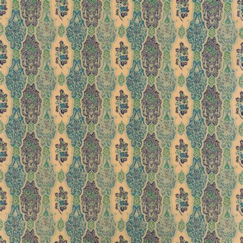 Pierre Frey Le Manach Fabrics Batik Raisin Vert L3673101