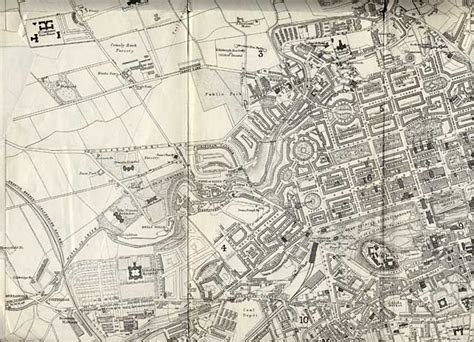 Edinburgh map, West - 1870