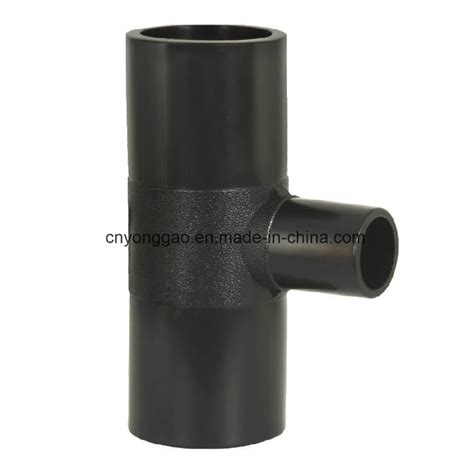 Era Hdpe Butt Welding Pe Fitting Reducing Tee With Tuv Ce China Pe