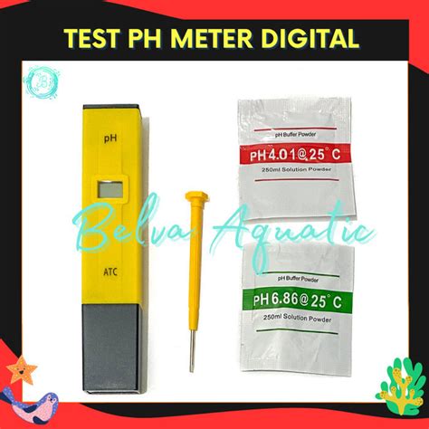 Jual Alat Ukur Uji Ph Meter Digital Tester Pen Air Akuarium Shopee