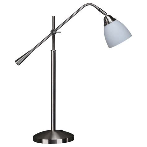 Adjustable Brushed Nickel Table Lamp SARIN Energy Solutions