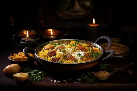 Premium Photo Spiced Quail Egg Biryani