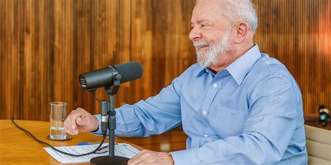 Presidente Lula Estreia Programa Conversa Com O Presidente Agência