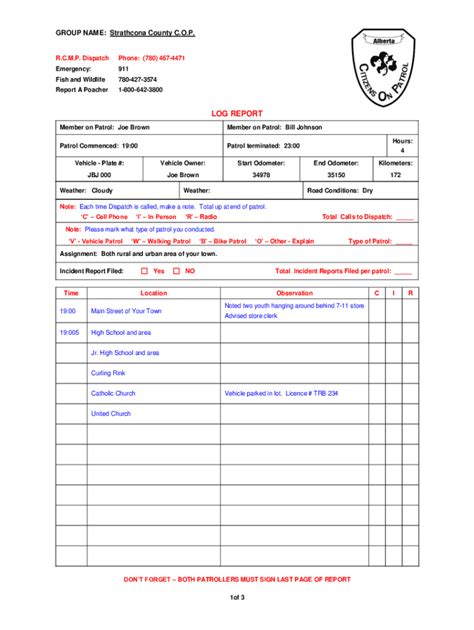 Fillable Online RCMP And Enforcement Services Fax Email Print PdfFiller