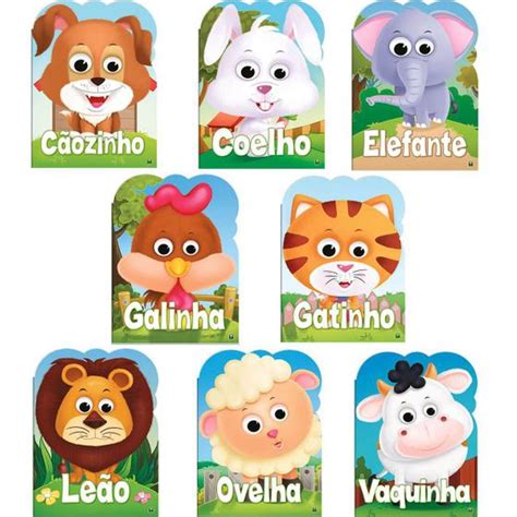 Kit Livros Infantil Para Ler Cole O Olha Quem Sou Livros De