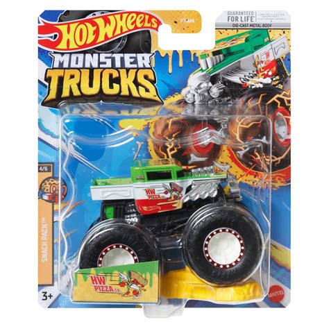 Hot Wheels Monster Trucks Scale Vehicle Mix Case Of