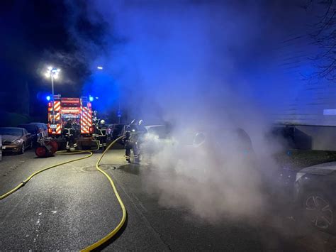 Brennender PKW Einsatzbericht Iserlohn