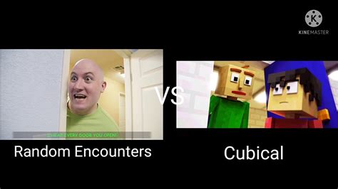 Baldi S Basics The Musical Part Random Encounters Vs Cubical Youtube