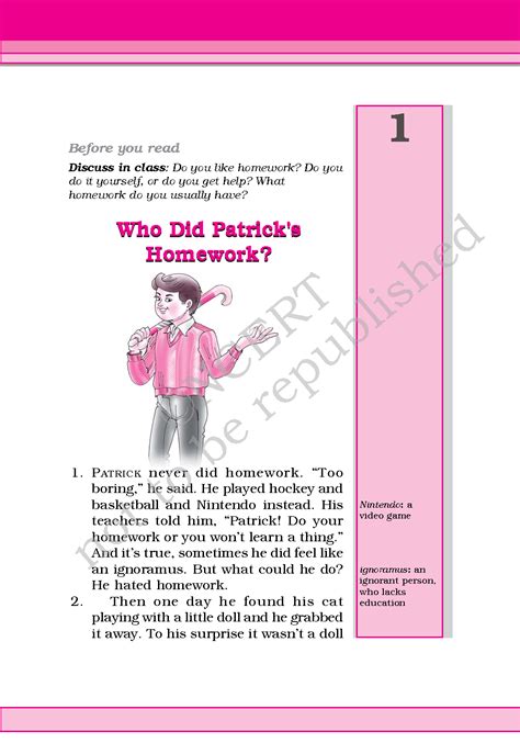 SOLUTION Why Did Patrick Do Homework Worksheet Studypool