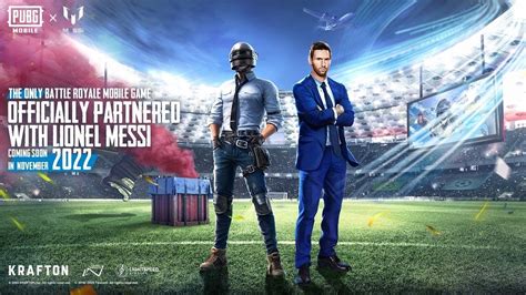 PUBG MOBILE Collaborates With Legendary Football Icon Lionel Messi