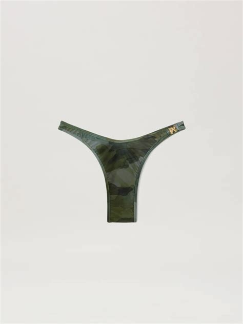 Palm Angels Camo Cossover Bikini Slip ShopStyle Two Piece Swimsuits