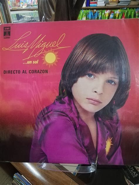 LP LUIS MIGUEL DIRECTO AL CORAZÓN 11937 Libreria Atlas