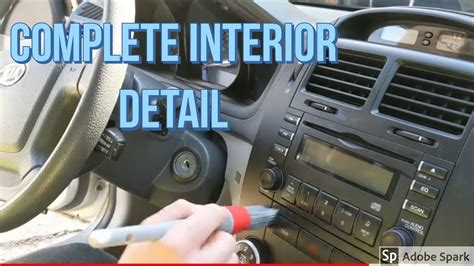 How To Detail Interior Of Car