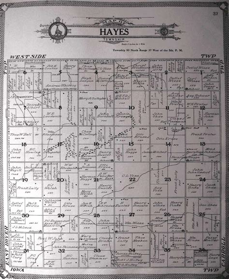 1908 Hayes Township Crawford County Iowa