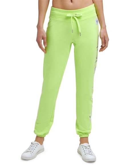 Calvin Klein Womens Jumbo Logo Jogger Pants Macys