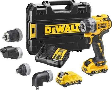 DeWalt DCD703L2T-QW Akumulatora Skrūvgriezis/Urbjmašīna 2x3Ah, 12V ...