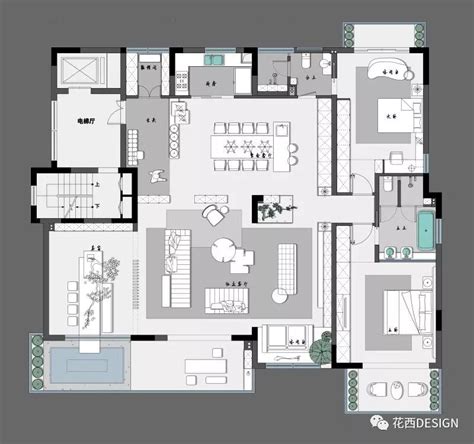 大平层平面方案思维突破十套方案合集 建e网设计资讯