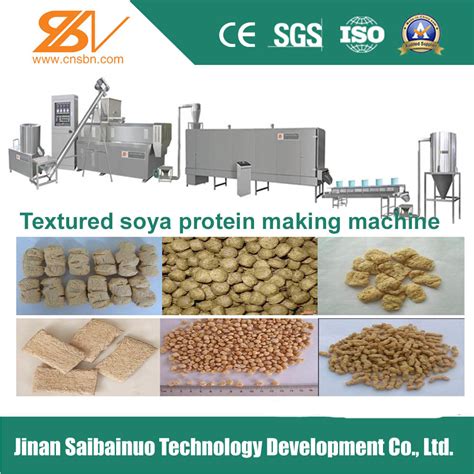 Highly Efficient Self-Cleaning Protein Extrusion System - Soya Chunks ...