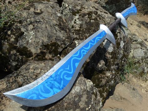 Kid Icarus Pit Swords Etsy