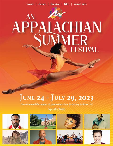 An Appalachian Summer Festival Playbill 2023 By Appalachian State University Issuu