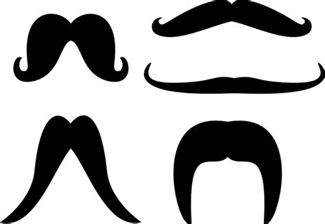 Mustache Outline - ClipArt Best