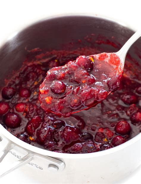 Cranberry Orange Sauce (4 Ingredients!) - Chef Savvy