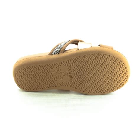 Papete Feminina Beira Rio Nude Bege