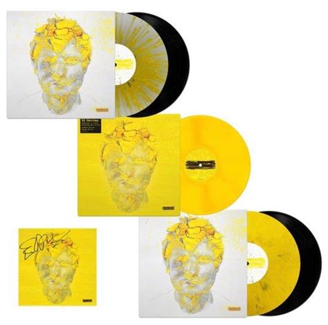 Only 2 Sets Available Ed Sheeran Subtract Vinyl Bundle Includes