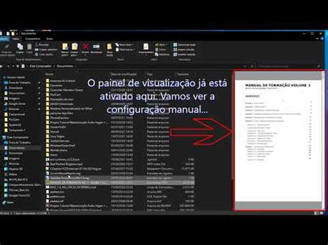 Como ativar o painel de visualização do Windows 10 YouTube