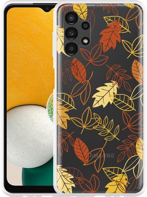 Samsung Galaxy A13 Hoesje Falling Leaves Designed By Cazy Bol