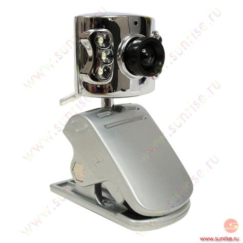 Веб-камера HighPaq PC-E008 (светодиоды, микрофон) USB 480Kpix 800x600 ...