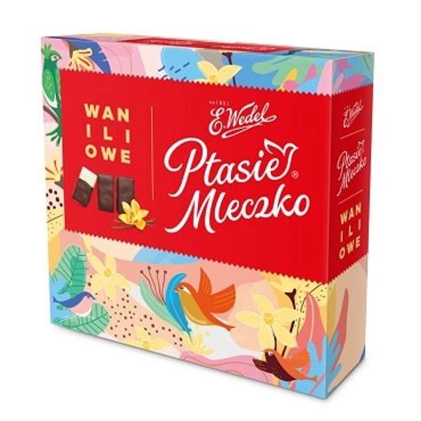 Wedel Ptasie Mleczko Waniliowe 360g Chocolats Polonais