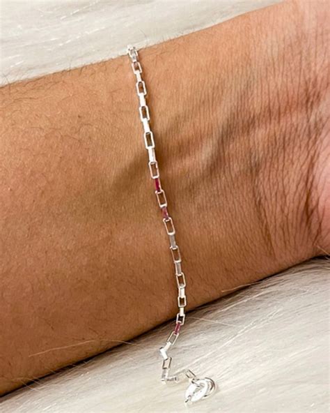 Pulseira De Prata Cartier Mm Gr