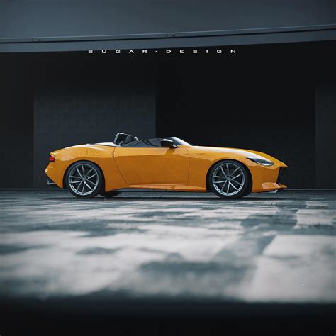 Nissan 400z Roadster” Has Four Wipers To Keep Its Tiny Windshield