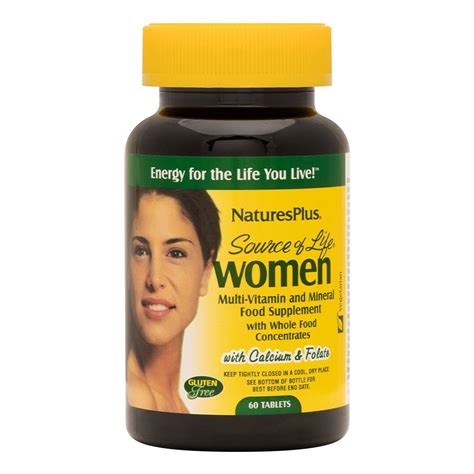 Nature S Plus Source Of Life Women Multivitamin Mineral 60 Tablets