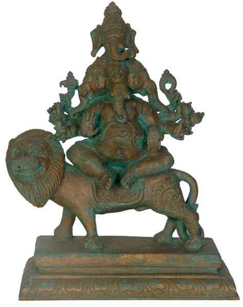 Heramba Ganesha Exotic India Art