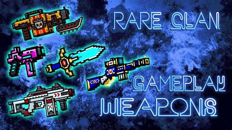 Pixel Gun 3d Rare Clan Weapons Gameplay Youtube