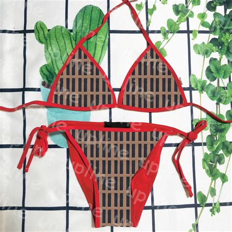 Dsigner Conjunto De Bikini Para Mujer Traje De Baño De Natación De Color En Contraste Conjunto