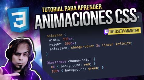 Tutorial Para Aprender Animaciones Css Youtube