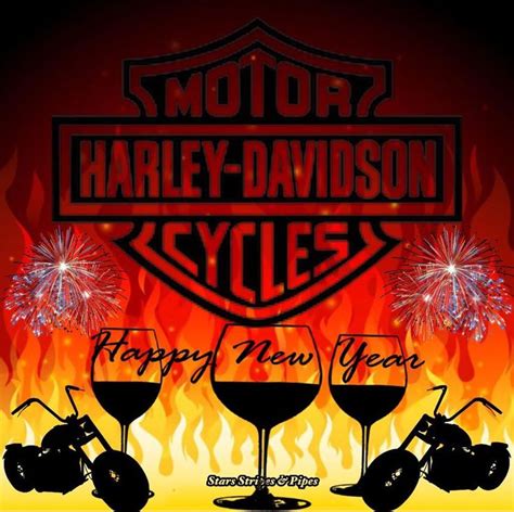 Pin By Lorri Talys On Hd Happy New Year Harley Davidson Quotes