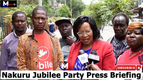 Uhuru Kenyatta S Come Back Nakuru Jubilee Party Officials Furious