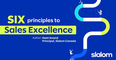 Six Principles To Sales Excellence