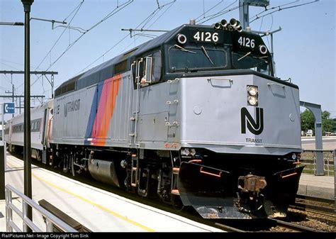 Njt Nj Transit Emd F Ph At Metuchen New Jersey By Tom Sink