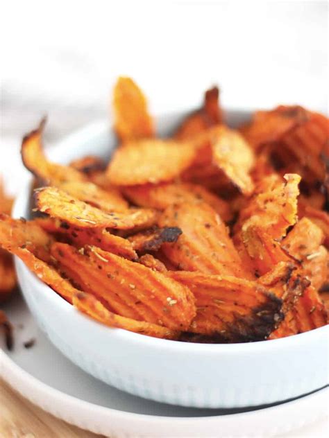 Air Fryer Carrot Chips Sweet Or Savory Slow The Cook Down